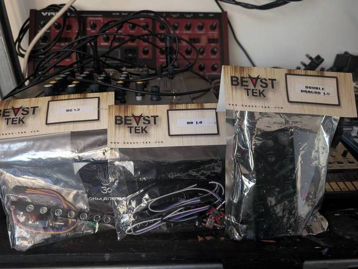 Beast Tek Double Dragon + expander eurorack full diy kits