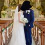 La Sposa Ray lace wedding dress and veil Image 5