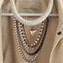 SOYA CONCEPT single breasted trench coat Sz L (Fit 14-16UK) - Rrp 99 (New) Image 2