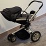 Quinny Buzz 3 All-Terrain Pushchair / Buggy - Charcoal Grey & Black (Silver Chassis) Image 2