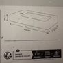 Basin Sink Small Cloakroom Basin Rectangle Ceramic Wash Basin Image 2