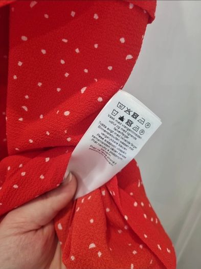 Bnwt ICHI Orange Top Size Small( please read)