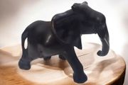 Beautiful carved elephant statue
