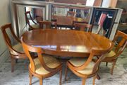 Cherrywood Dining Table &amp; 6 chairs