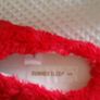 Red slippers - Size 4 Image 2