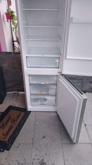 fridge and freezer