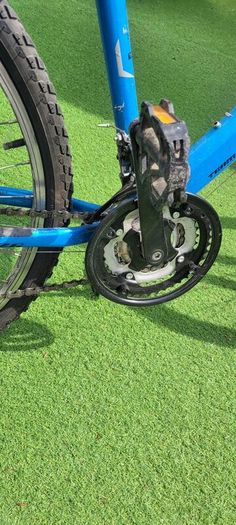 blue bike