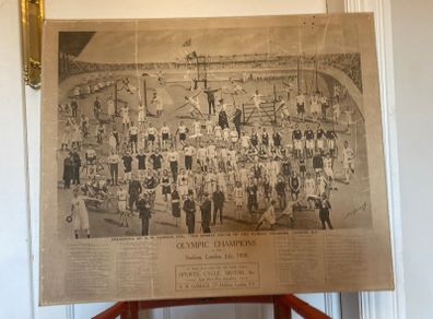 1908 London Olympic Poster