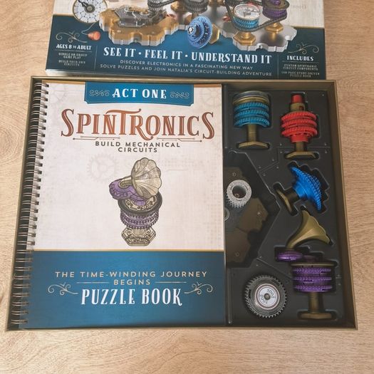Spintronics Act One Build Mechanical Circuits STEM Game Excellent Condition