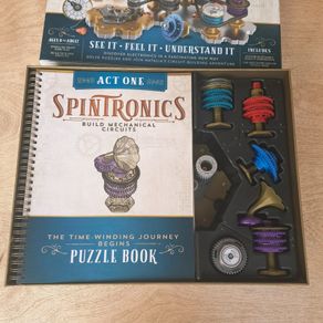 Spintronics Act One Build Mechanical Circuits STEM Game Excellent Condition