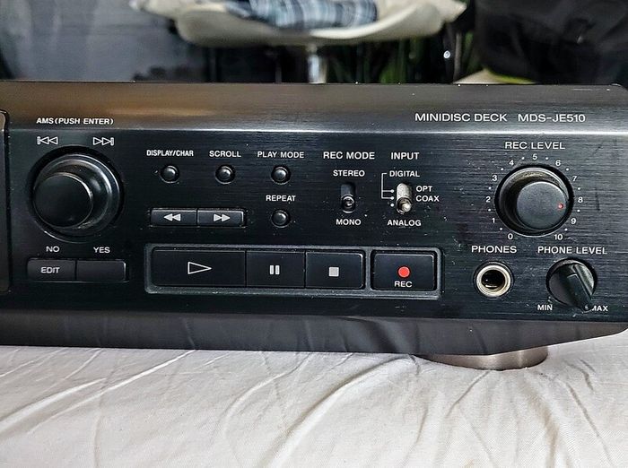 Sony Mini disc recorder MDS JE 510