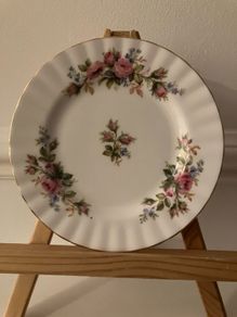 Royal Albert Moss Rose Side Plate