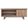 TV Cabinet 100x30x40 cm Solid Teak Wood Image 5