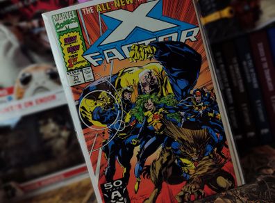 X-factor ! Issue #71 ! NEW TEAM ! First Printing ! 1991 ! by Marvel !