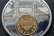 Great Britain European Currencies Medal