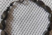 Sterling silver hematite stones bracelet
