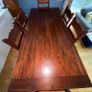 Dining Table & 6 Chairs, solid wood Image 9