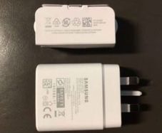 New Samsung Super fast charger 45W plug and C type cable