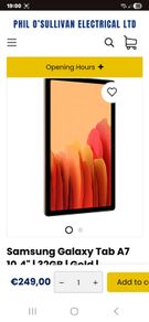 Samsung Galaxy tablet A7