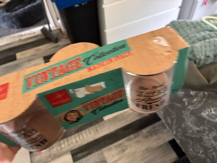 3 vintage style glasses
