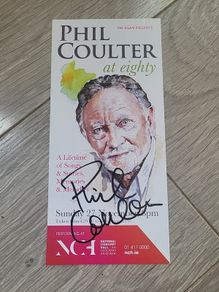 Phil Coulter autograph