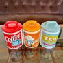 3 x Retro 50s 60s Multi Color Classic Tea Coffee Sugar Set Image 7