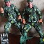 Lot of toy soldiers and weapons. Image 5