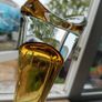 Mid Century Glass Vase Bo Borgstrom for Aseda Glassbruk Image 8