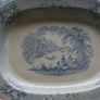 Antique plate (16"x13,5") Image 2