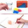 Pre-sharpened Colouring Pencils, Professional Oil-based Water Soluble Colored Pencils Set with Brush, No Wax, for Sketching Image 3