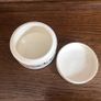 Vintage Sadler large ceramic blue and cream trinket box/powder pot Image 4