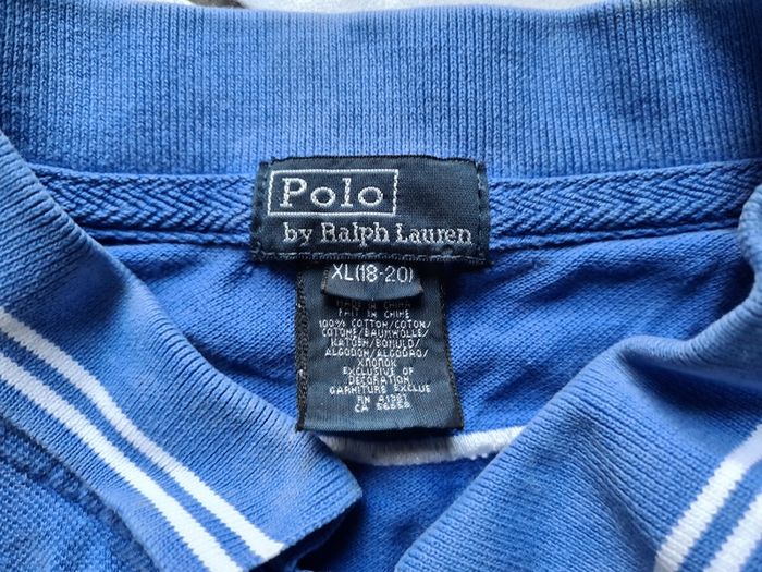 Mens Ralph Lauren Polo blue Shirt Limited Edition XL