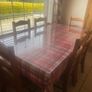 Solid Pine Kitchen Table Image 4