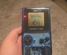 Gameboy Color ANA Special Edition with Pokemon Blue