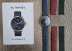 Scanwatch 2 38mm Blue and Rose Gold bundle with 2 additional straps