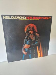 Neil Diamond  Hot August Night 12" Vinyl Original 1970s Pressing