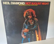 Neil Diamond  Hot August Night 12" Vinyl Original 1970s Pressing