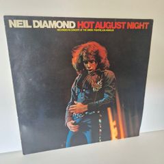 Neil Diamond  Hot August Night 12" Vinyl Original 1970s Pressing