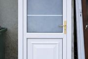 White Single Door