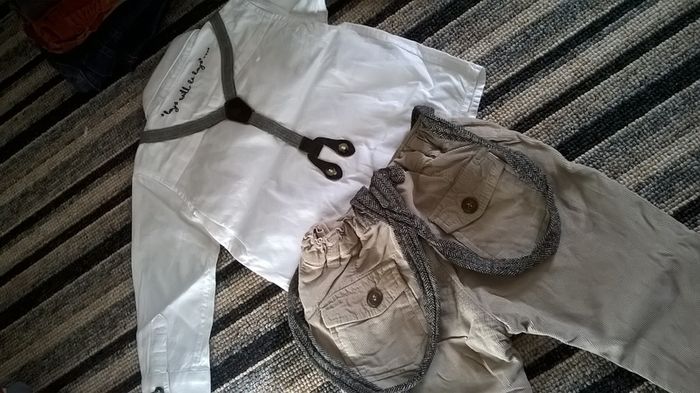Elegant set for boy Next/Zara 9-12 months