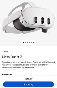 Meta Quest 3 512GB + BOBOVR S3 Pro head strap