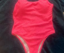 Hot pink one piece swimsuit swimsuit