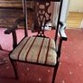 Mahogany Dining table and 6 chairs Image 2