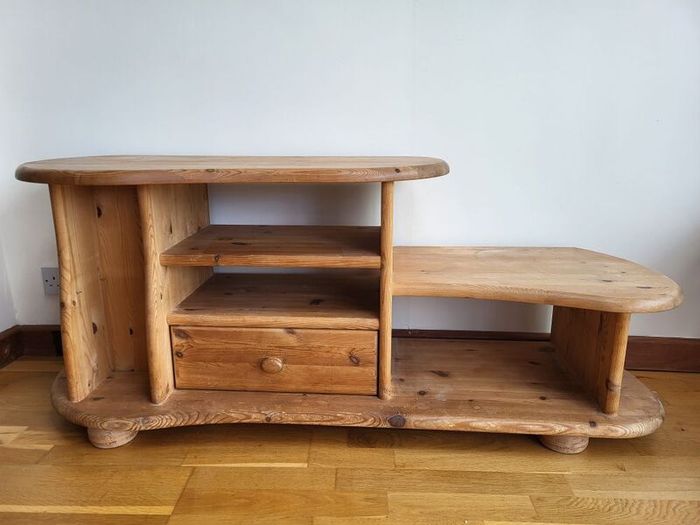 Wooden side table