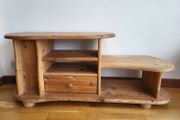 Wooden side table