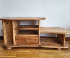 Wooden side table