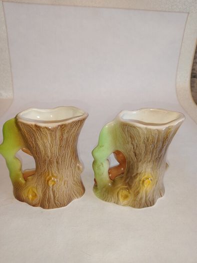 Vintage Ceramic Eastgate Pottery Planters x 2