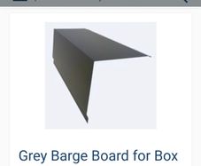 Roof trim edge Grey