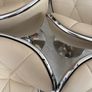 6 Cream bar stool chairs Image 9