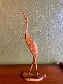 Mid century wooden bird